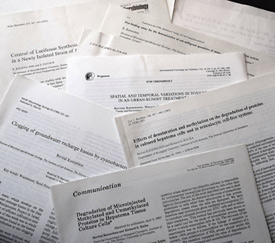 picture of journal publications